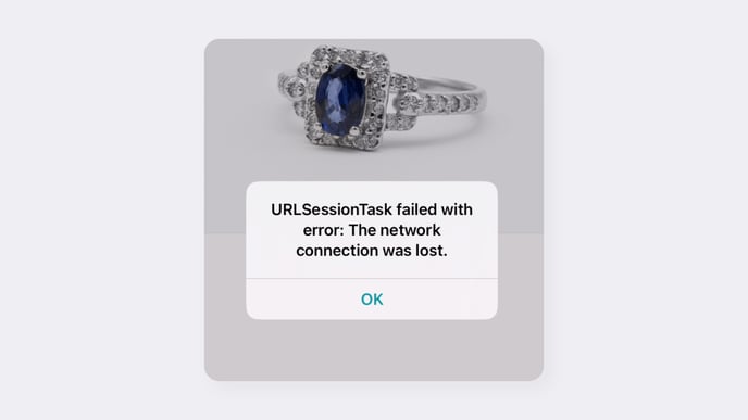 What If I Got the 'URL Session Task Failed' Error Message